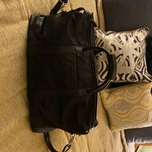 Excellent condition COACH black weekender duffle